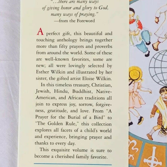 Golden Book "Treasury of Prayers from Around the W - Picture 5 of 7